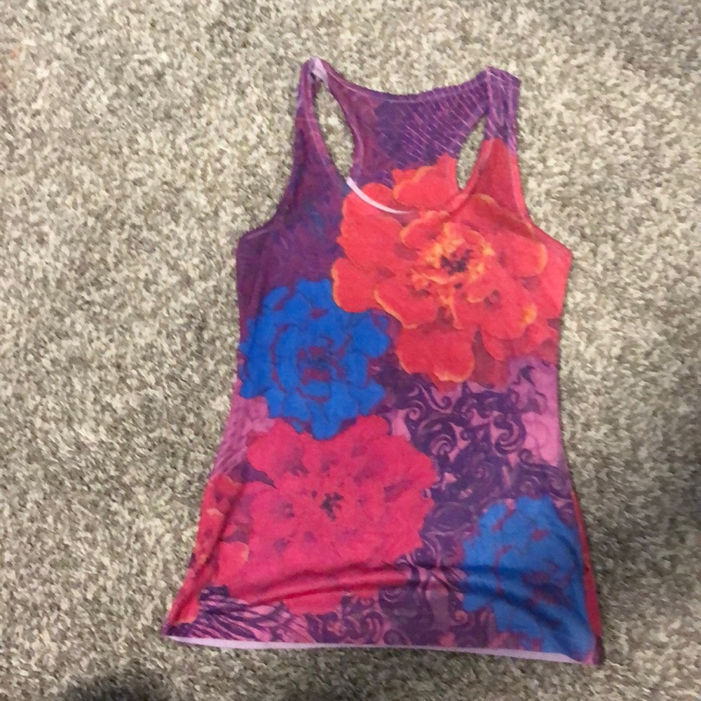 Floral tank top